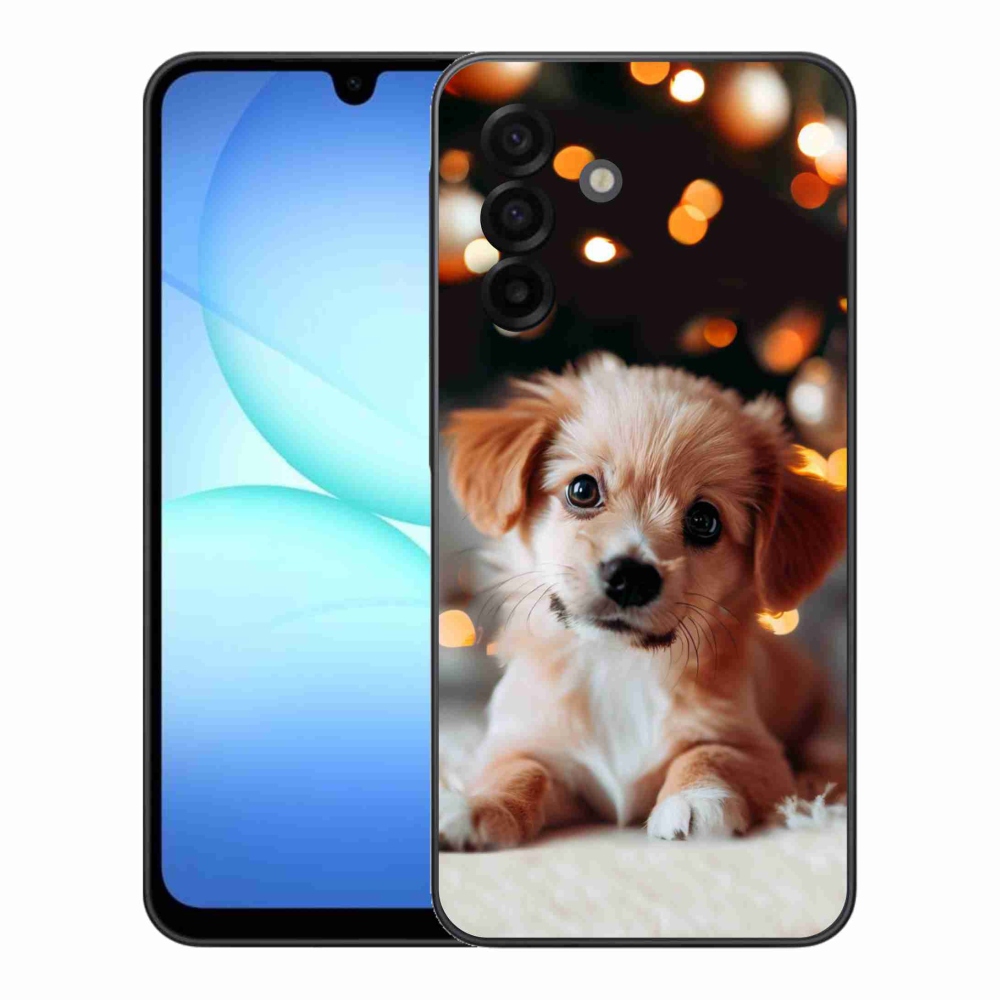Zselés borítás mmCase Samsung Galaxy A17 5G - kölyökkutyakékhez