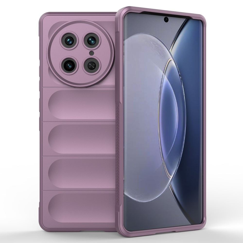 Rugg tartós gél tok a Vivo X90 Pro készülékhez - világos lila