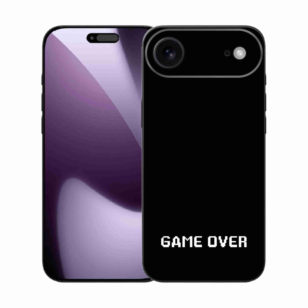 Gél borítás mmCase iPhone 17 Air készülékhez - játék fekete háttérrel