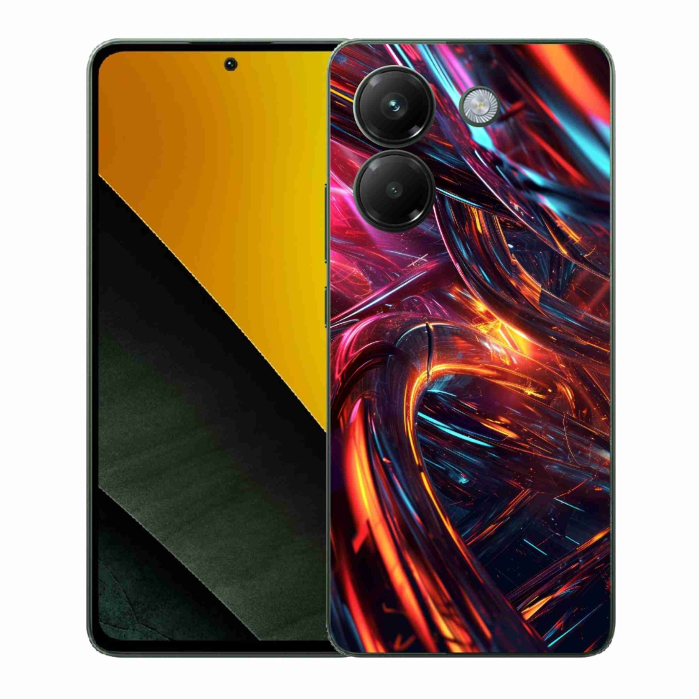 Gél borítás mmCase a Xiaomi Poco M7 Pro 5G számára - absztrakt motívum 10
