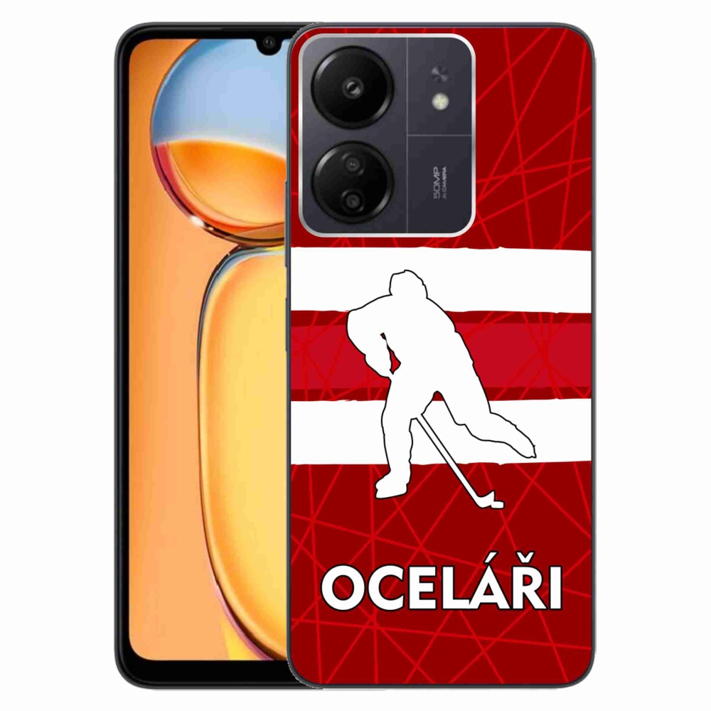 Gél borítás mmCase a Xiaomi Poco C65/Redmi 13C számára - Acélszínűek