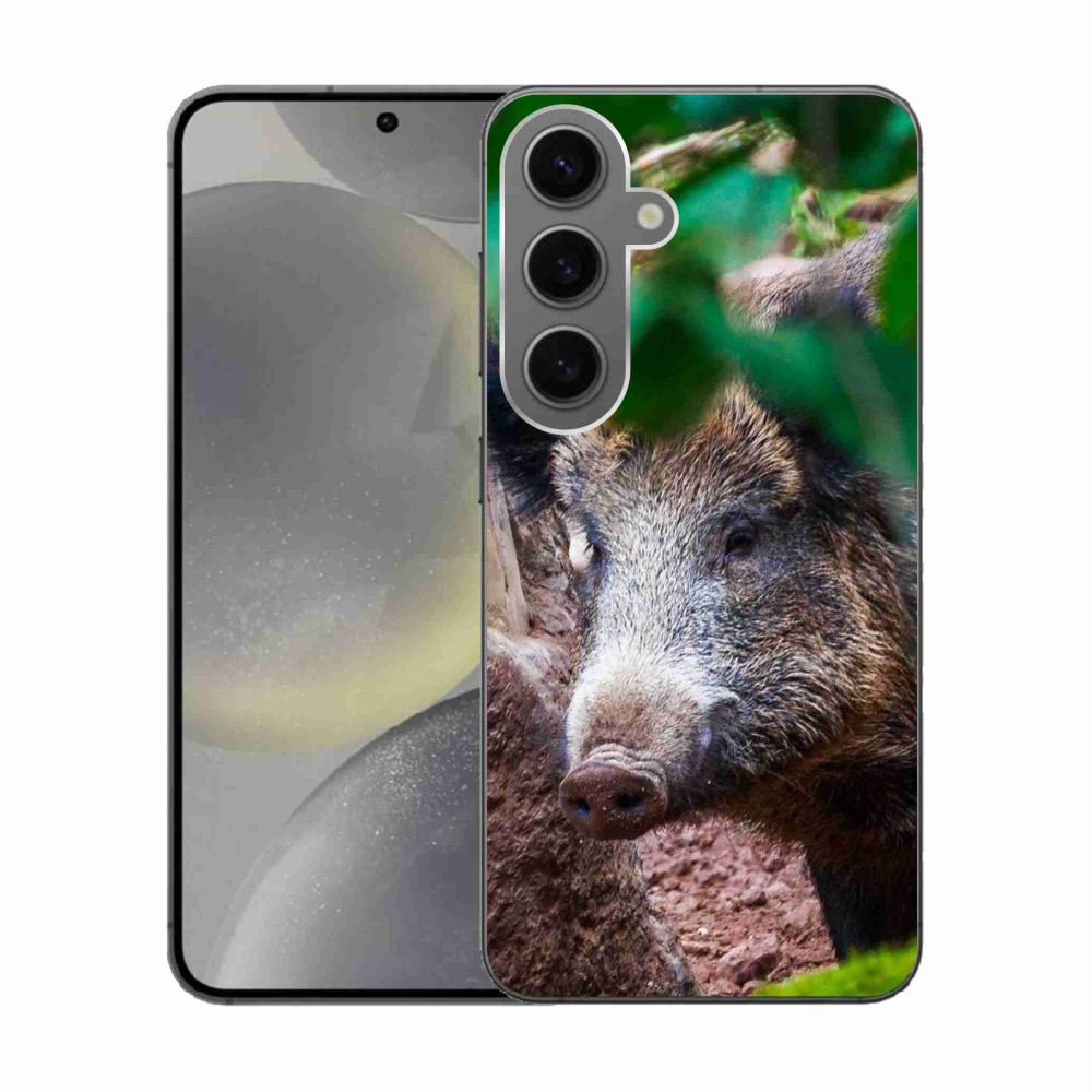 Gél borítás mmCase Samsung Galaxy S24 készülékhez - vaddisznó