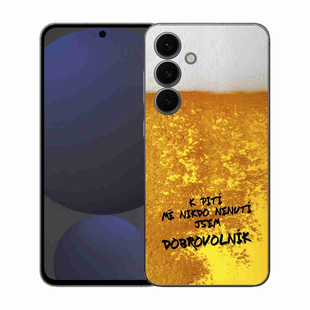 Gél borítás mmCase Samsung Galaxy S25 FE - sör motívum 4