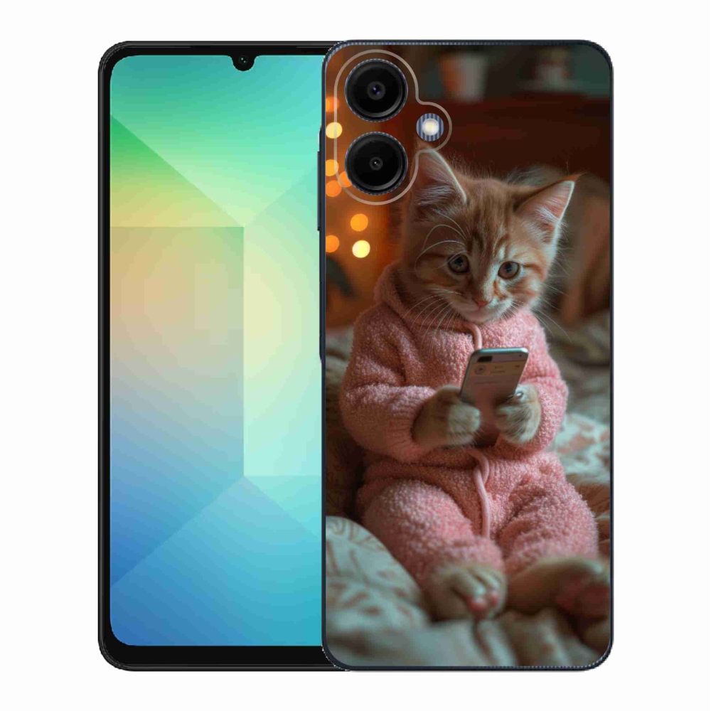 Zselés borítás mmCase Samsung Galaxy A06 4G - baba mobillal