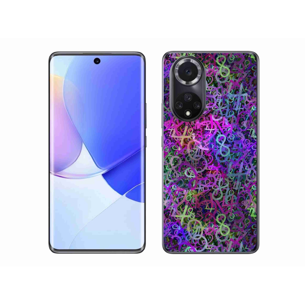 Zselés borító mmCase a Honor 50 - absztrakt motívumhoz 25