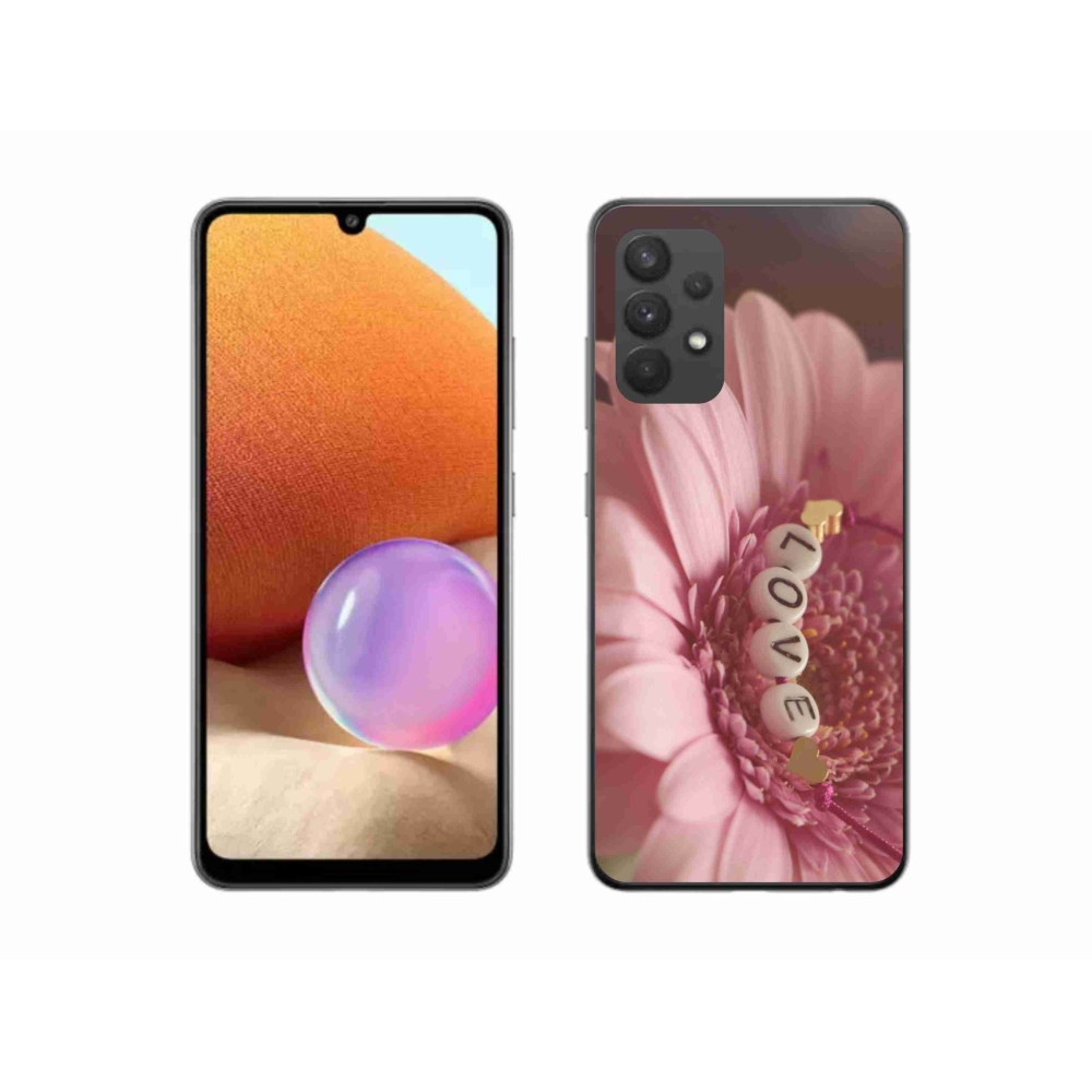 Gél borítás mmCase Samsung Galaxy A32 4G - medál szerelem