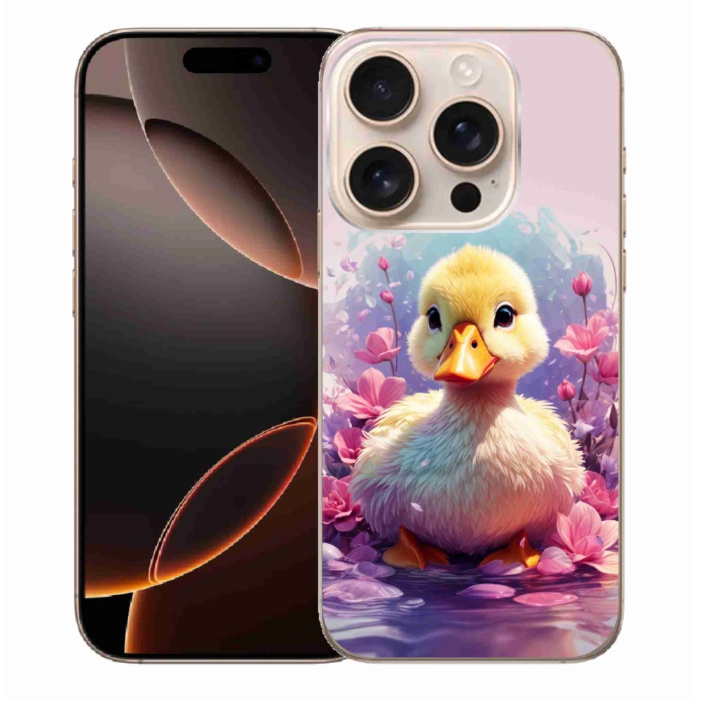 Zselés borítás mmCase iPhone 16 Pro Max készülékhez - kacsa
