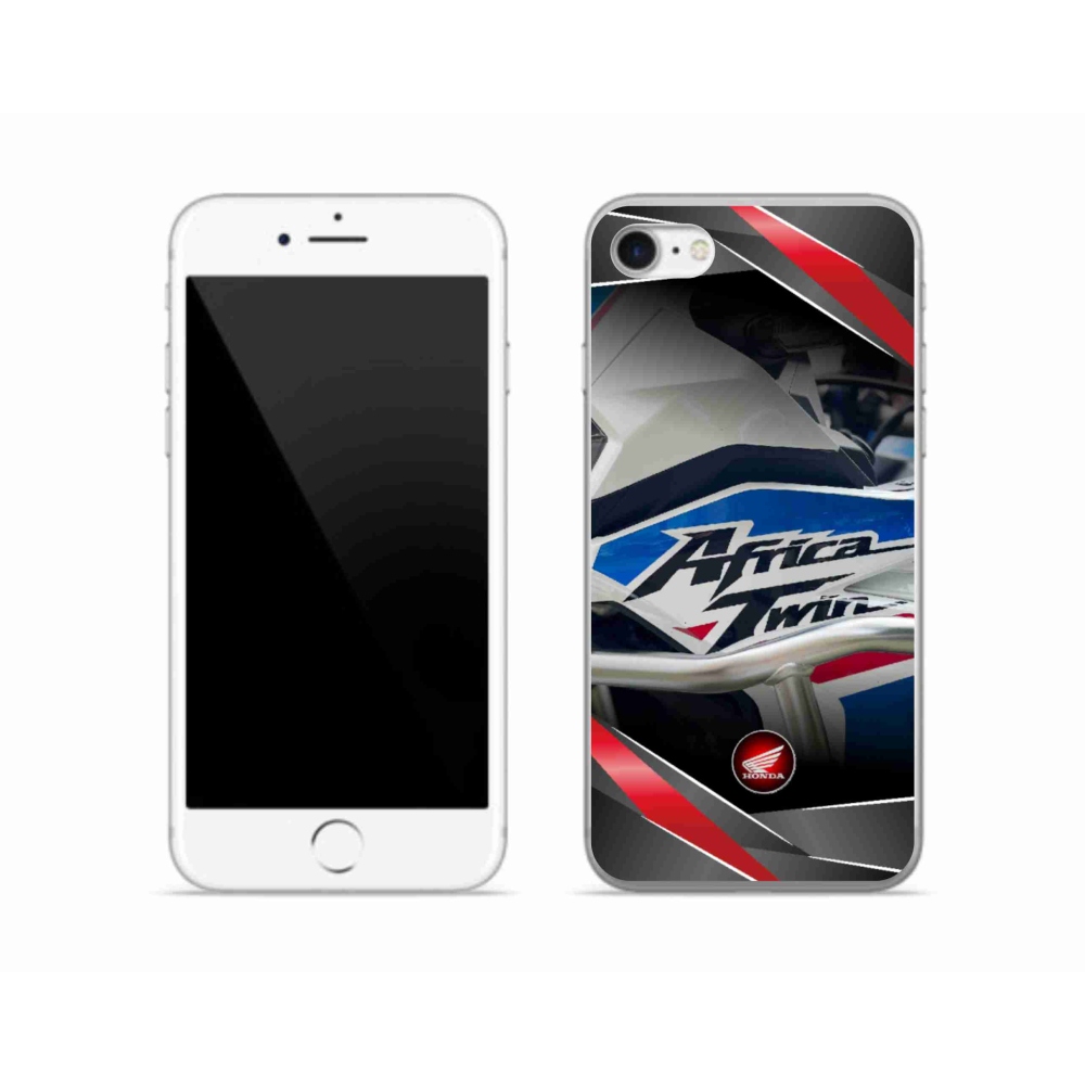Zselés borítás mmCase iPhone SE (2020) - motoros honda