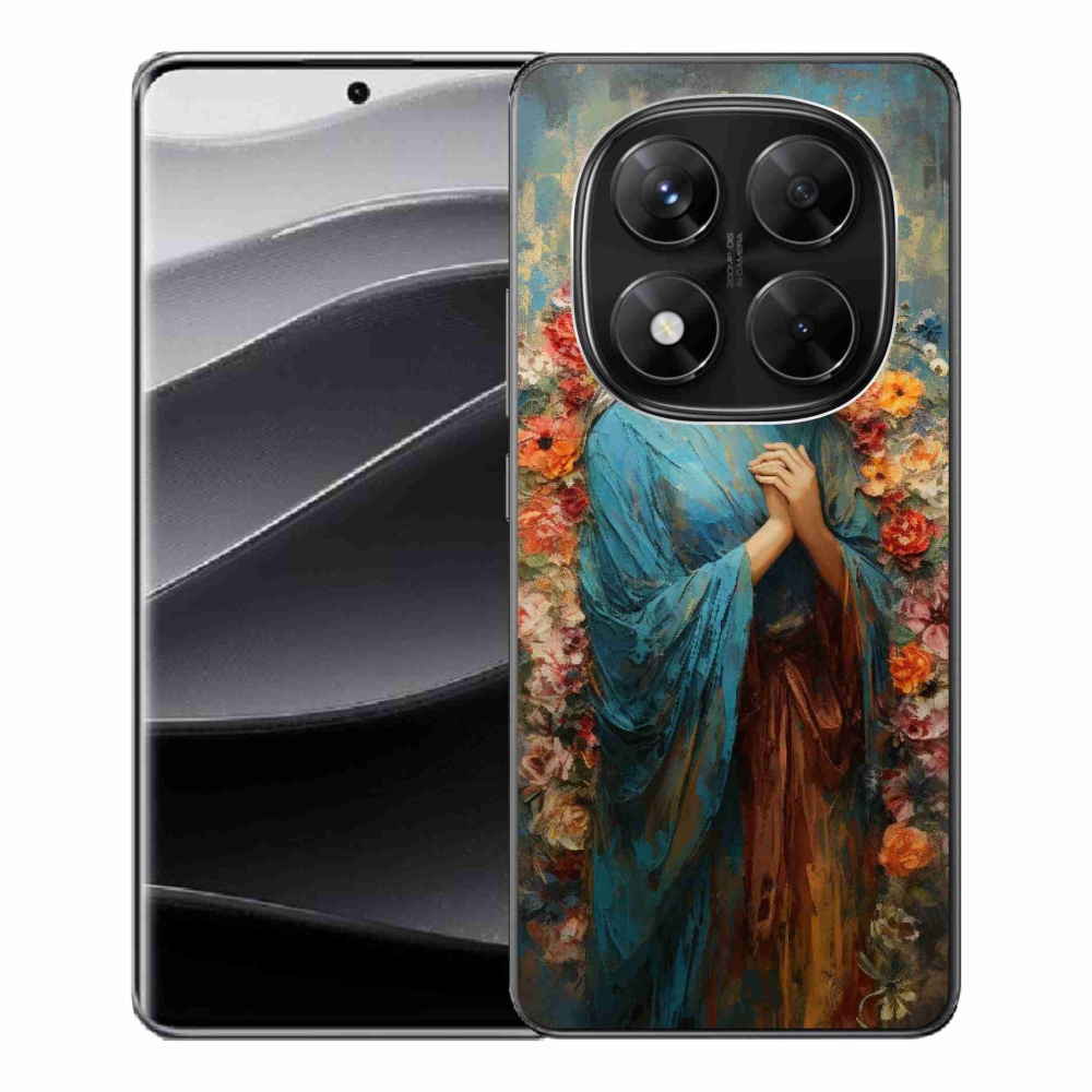 Gél borítás mmCase a Xiaomi Redmi Note 14 Pro 5G/Poco X7 5G - szent nő számára