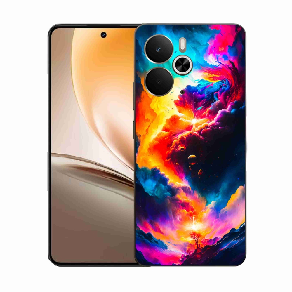 Gél borítás mmCase a Realme 14 5G számára - absztrakt motívum