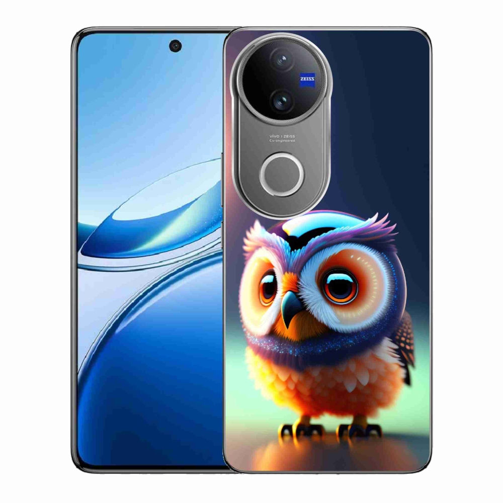 Zselés borítás mmCase a Vivo V50 5G készülékhez - bagoly