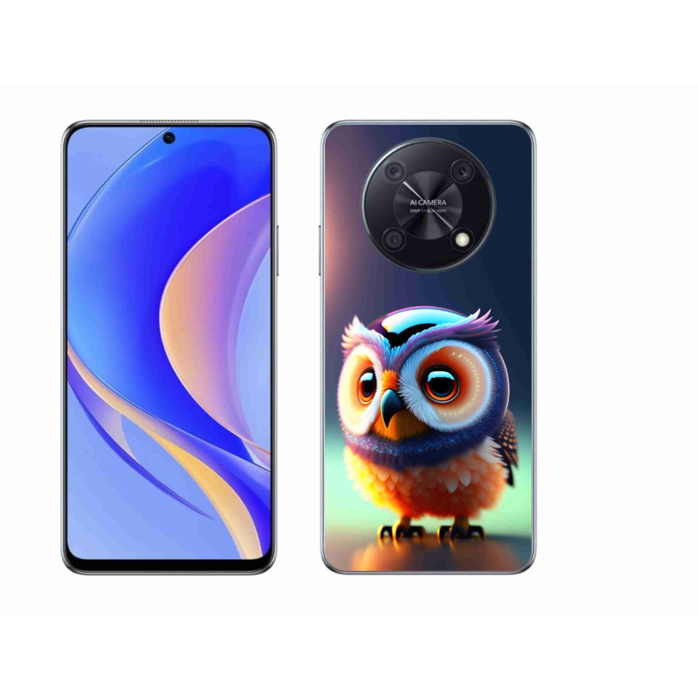 Gél borítás mmCase a Huawei Nova Y90 készülékhez - bagoly