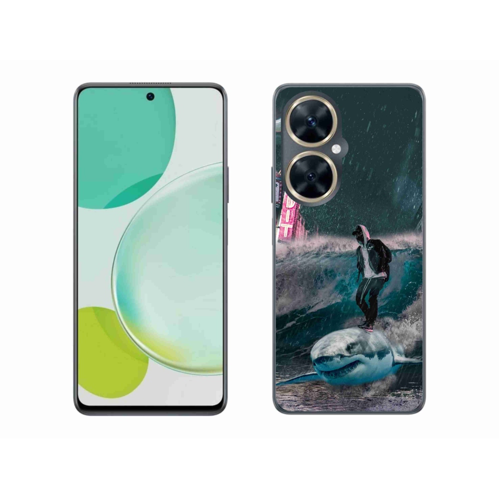 Gél borítás mmCase a Huawei Nova 11i készülékhez - cápa