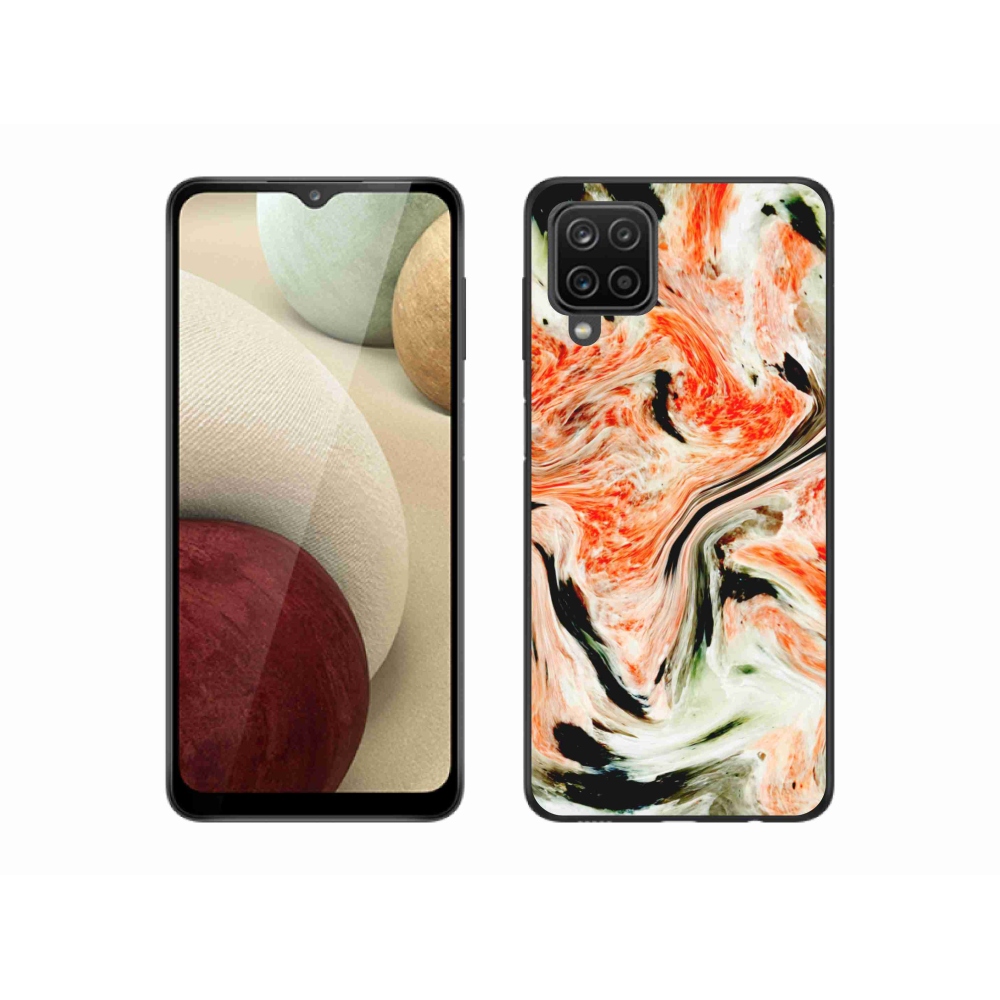 Zselés borítás mmCase Samsung Galaxy A12 készülékhez - absztrakt 25