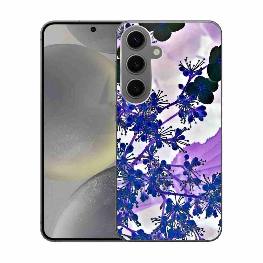 Gél borítás mmCase Samsung Galaxy S24 készülékhez - hortenzia virág