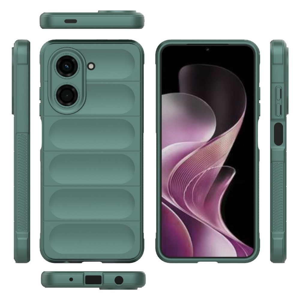 Rugg tartós zselés tok Xiaomi Redmi A5 (171.7x77.8x8.3mm) - zöld
