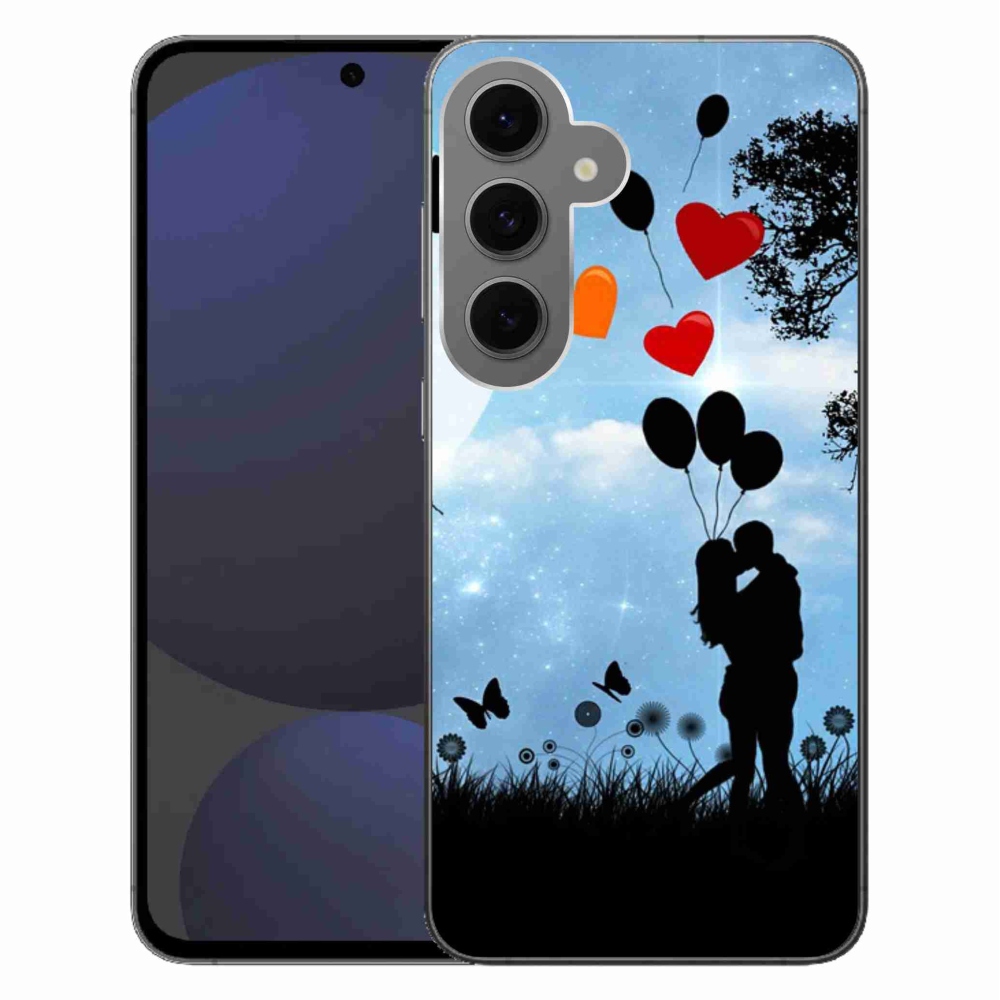 Gél tok mmCase Samsung Galaxy S24 FE - szerelmes pár