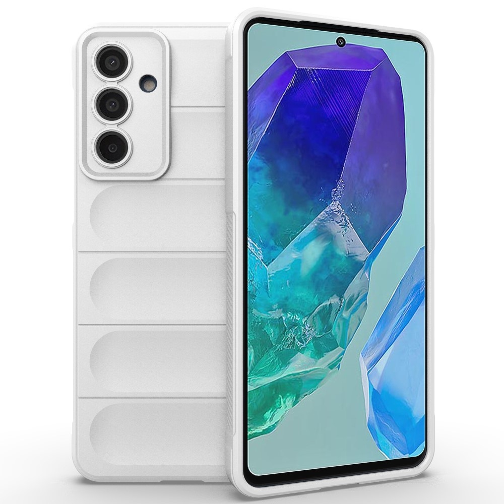 Rugg tartós zselés tok Samsung Galaxy M55 5G - fehér