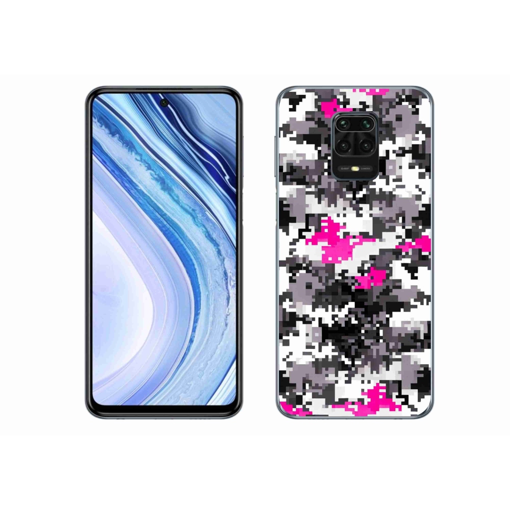Gél borítás mmCase a Xiaomi Redmi Note 9S-hez - terepszínű minta 4
