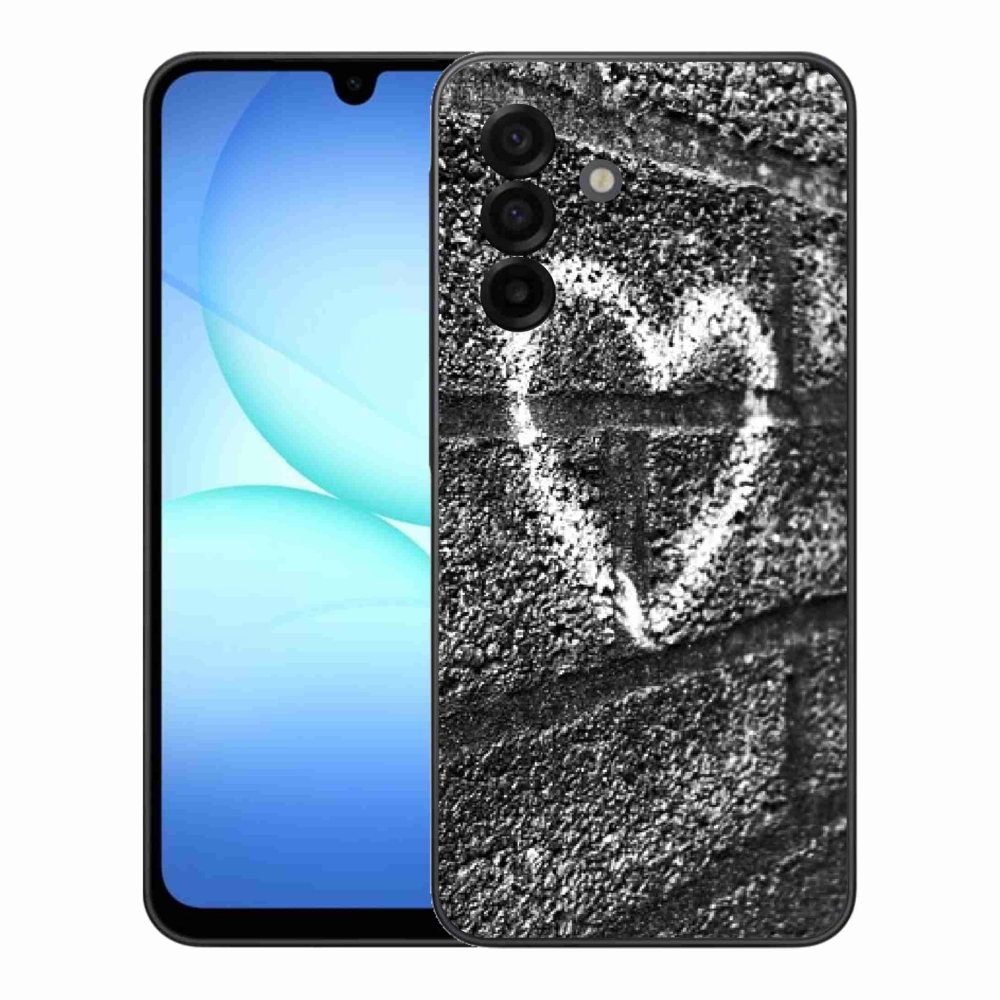 Gél borítás mmCase Samsung Galaxy A17 5G - szív a falon