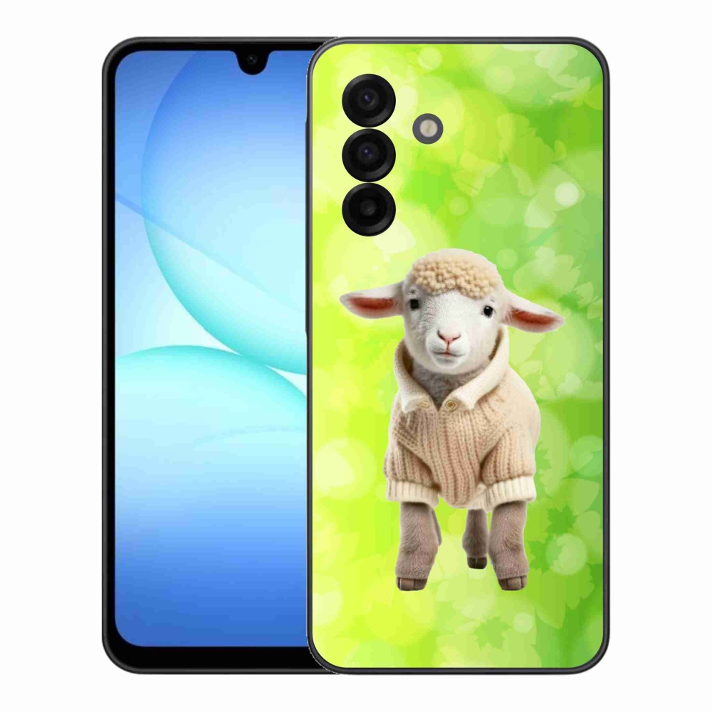 Zselés borítás mmCase Samsung Galaxy A17 5G - bárány pulóverben