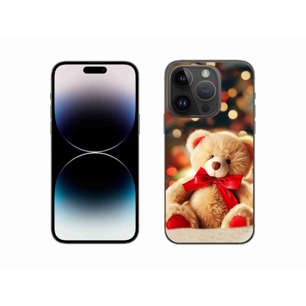 Zselés borítás mmCase iPhone 14 Pro készülékhez - mackó