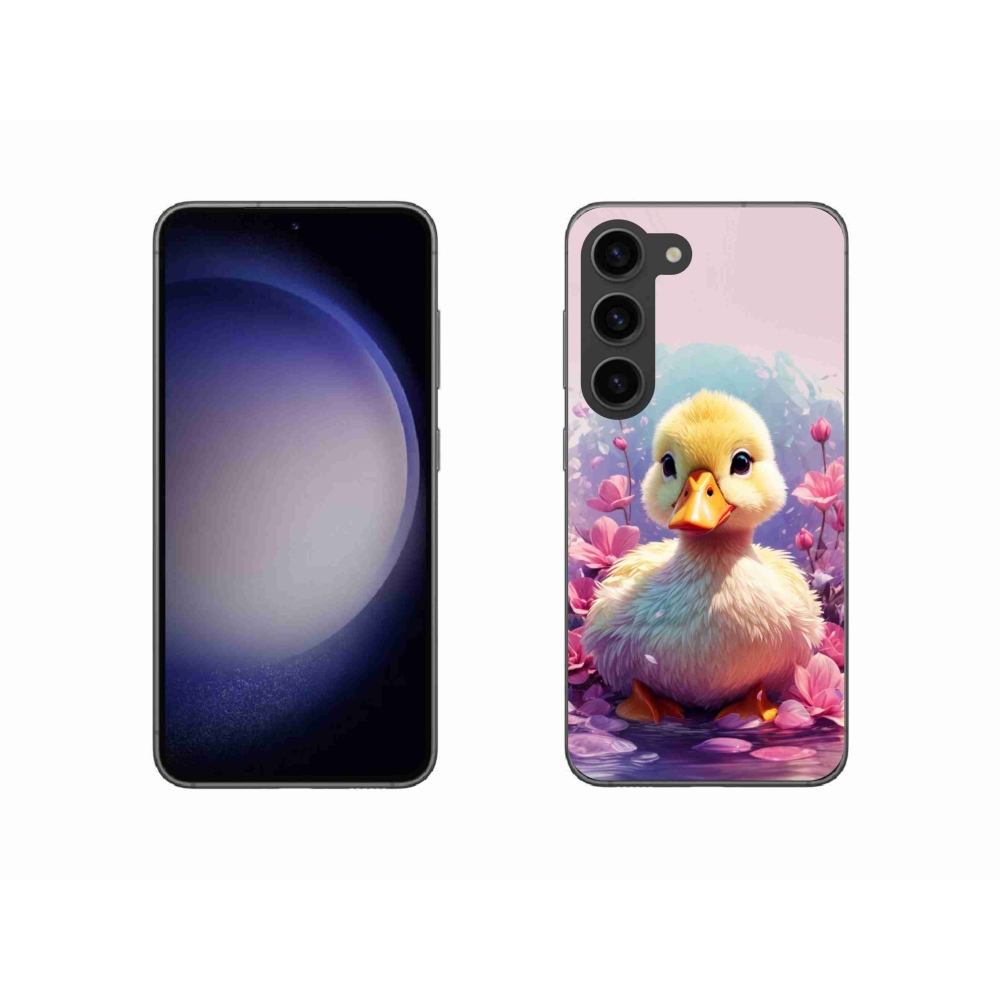 Gél borítás mmCase Samsung Galaxy S23 5G - kacsa