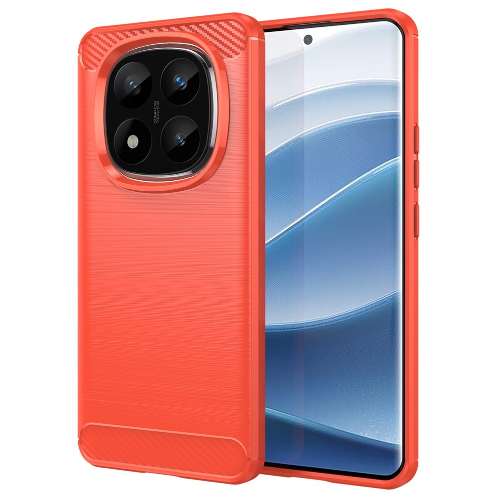 Szénálló zselés tok Xiaomi Redmi Note 14 Pro+ 5G - piros
