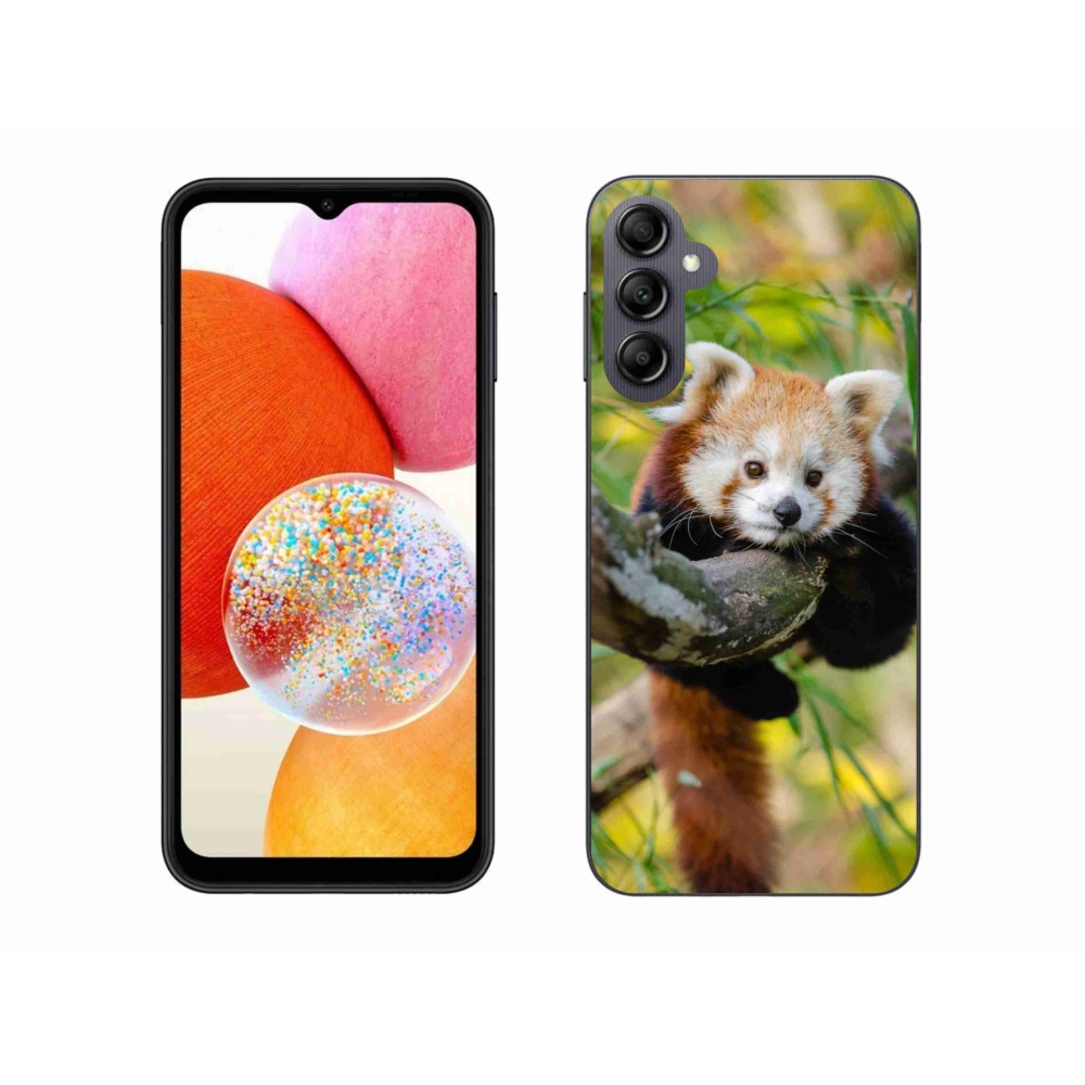 Zselés borítás mmCase Samsung Galaxy A14 4G/5G - pandavörös