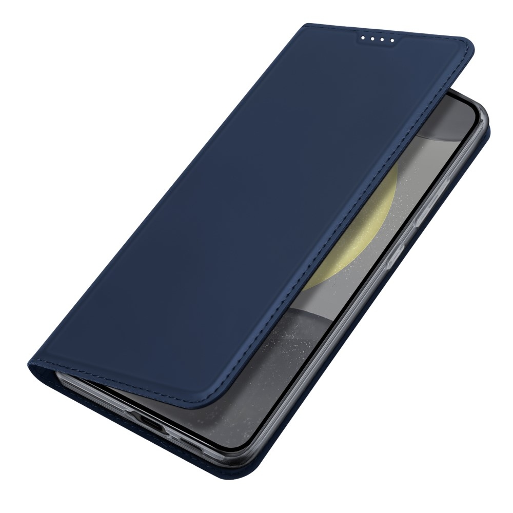 DUX könyvtáska Samsung Galaxy S24 FE készülékhez - sötétkék