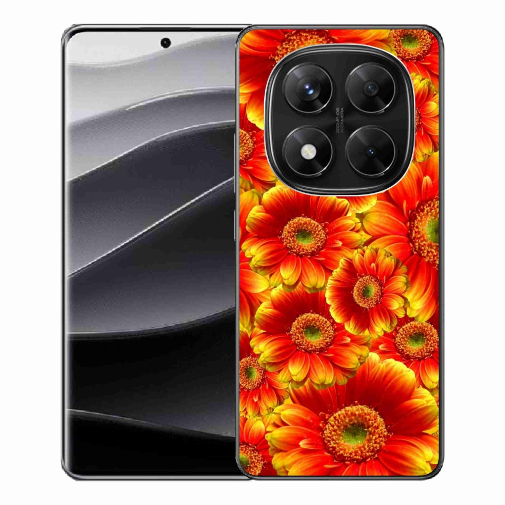 Gél borítás mmCase a Xiaomi Redmi Note 14 Pro 5G/Poco X7 5G számára - gerbera 1