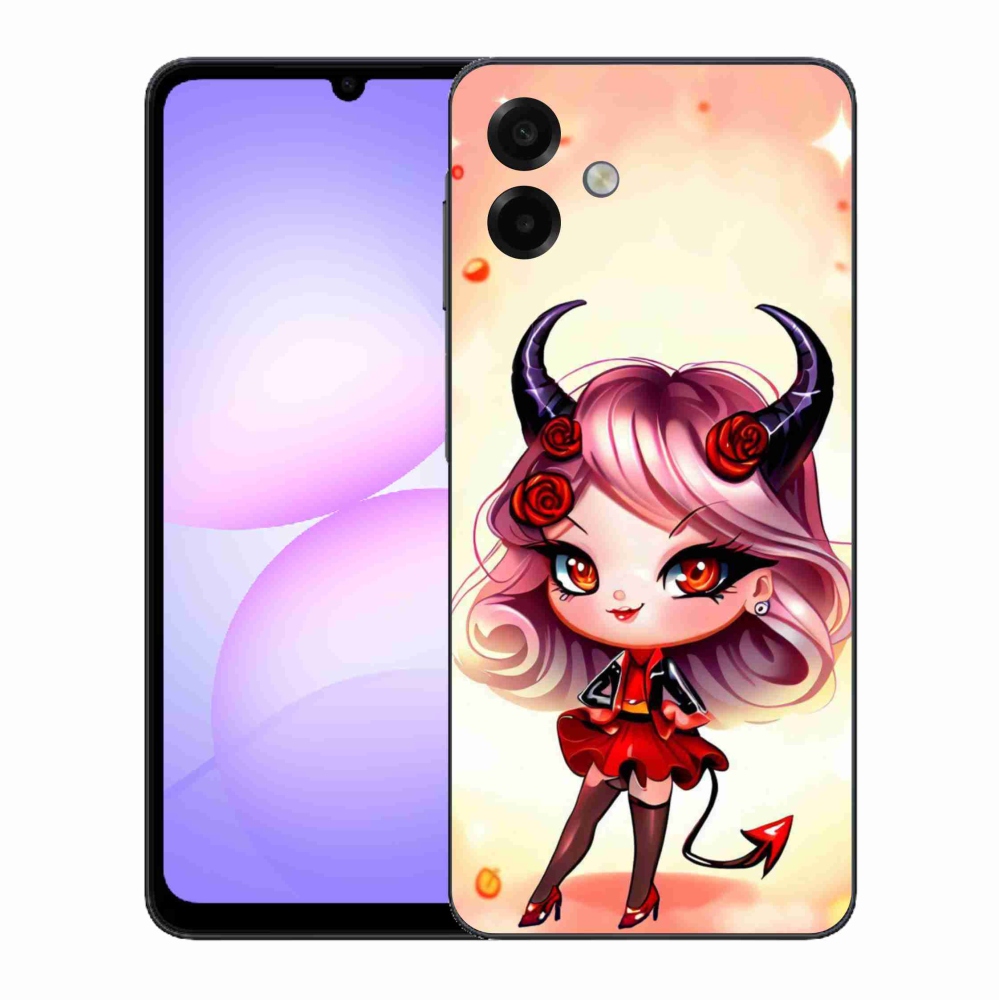 Gél borítás mmCase Samsung Galaxy A07 4G - rajzfilm ördög