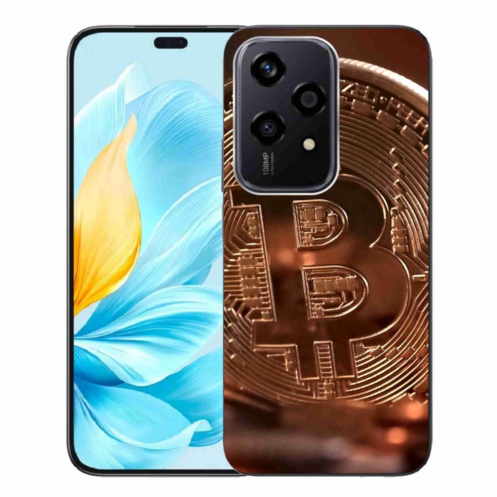 Gél borító mmCase a Honor 200 Lite 5G számára - bitcoin