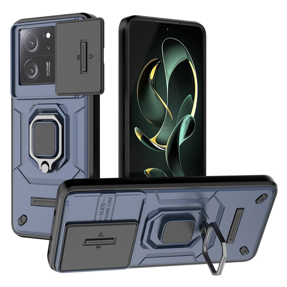 Lencseálló hibrid borítás Xiaomi 13T/13T Pro készülékhez - kék