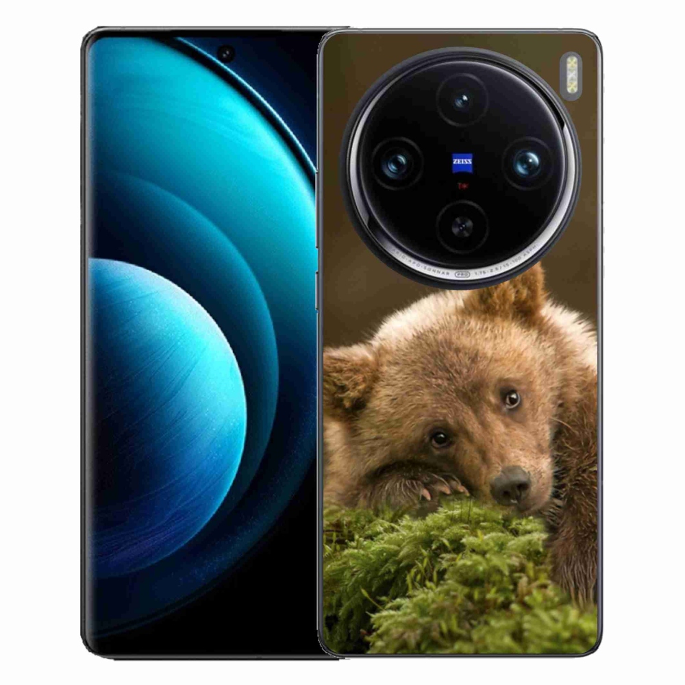 Zselés borítás mmCase a Vivo X100 Pro 5G-hez - medve