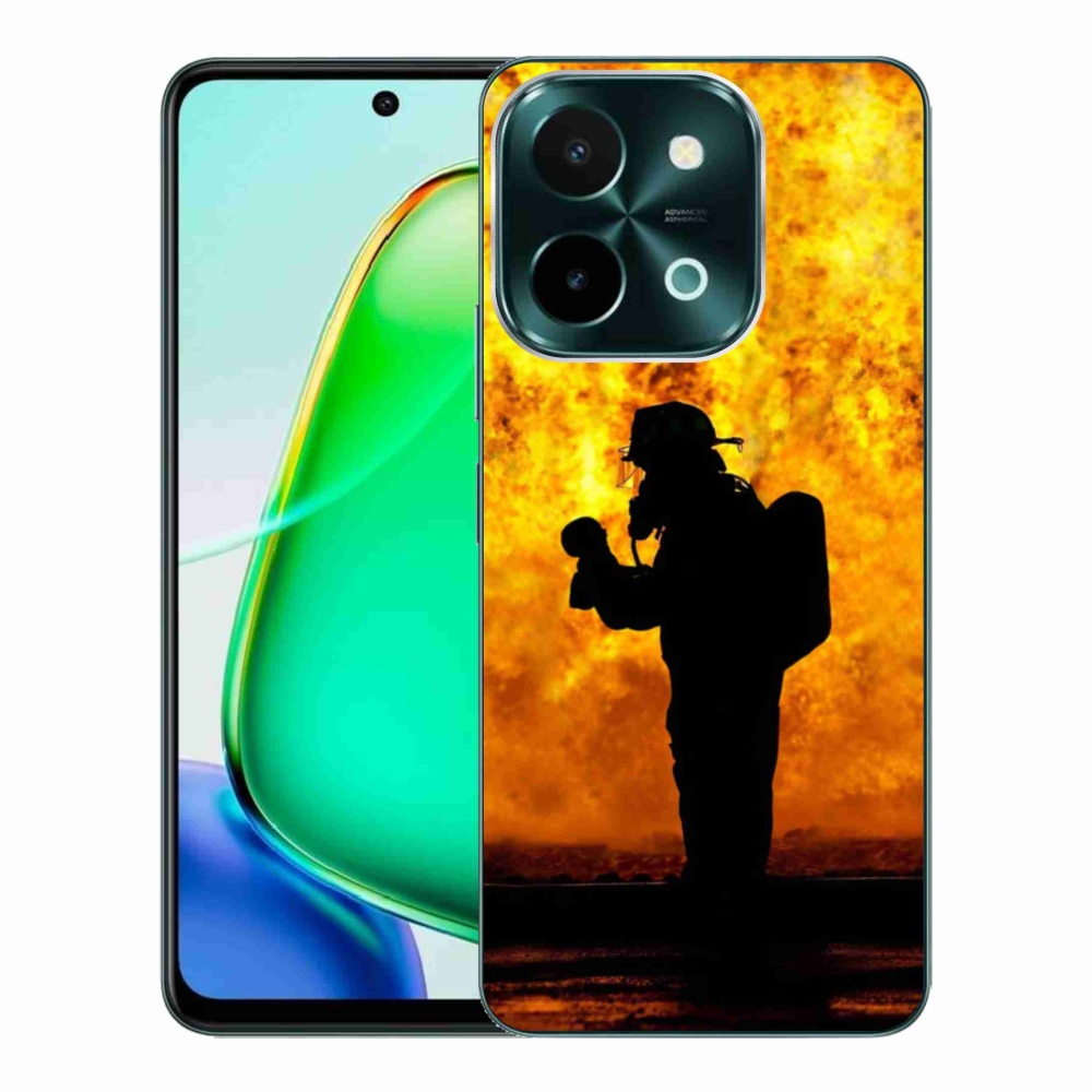 Gél borítás mmCase a Vivo Y28-hoz - tűzoltó