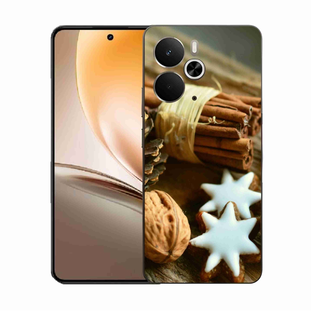 Gél borítás mmCase a Realme 14 5G készülékhez - fahéj és mézeskalács