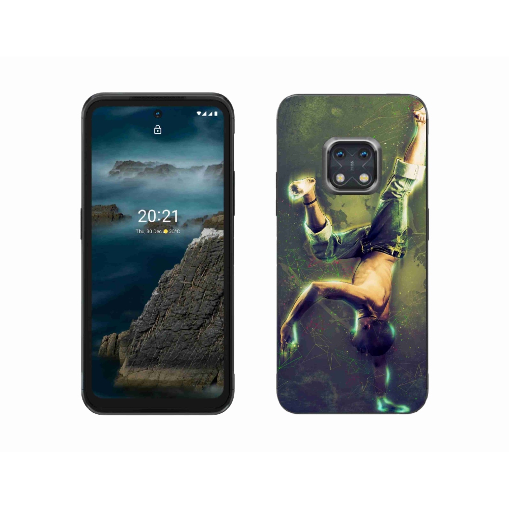 Zselés borítás mmCase a Nokia XR20 készülékhez - breakdance