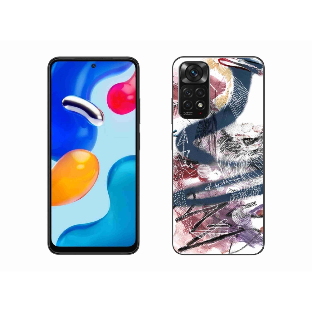Gél borítás mmCase a Xiaomi Redmi Note 11S 4G-hez - absztrakt motívum 28