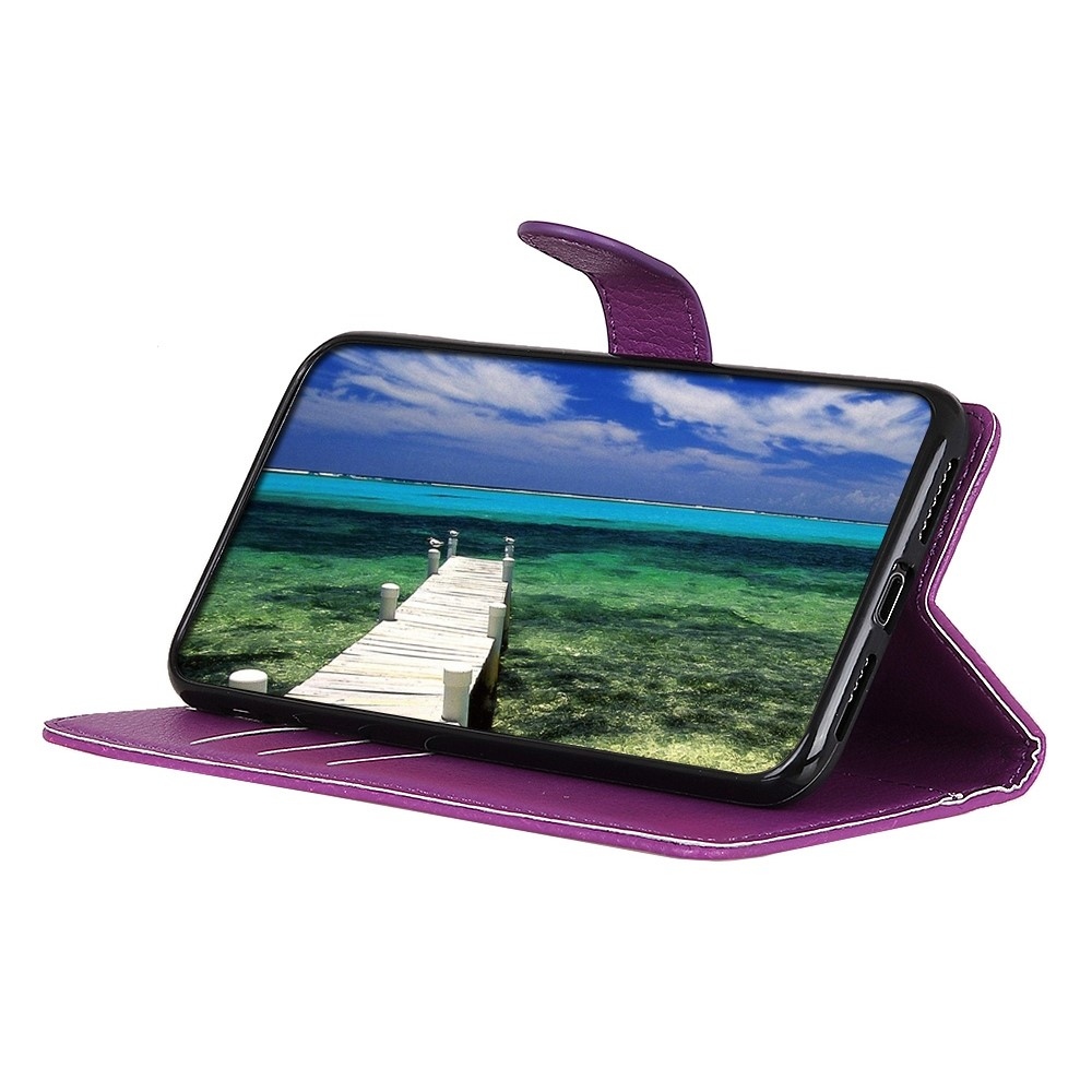 Litchie könyvtáska Huawei Nova 11i készülékhez - lila