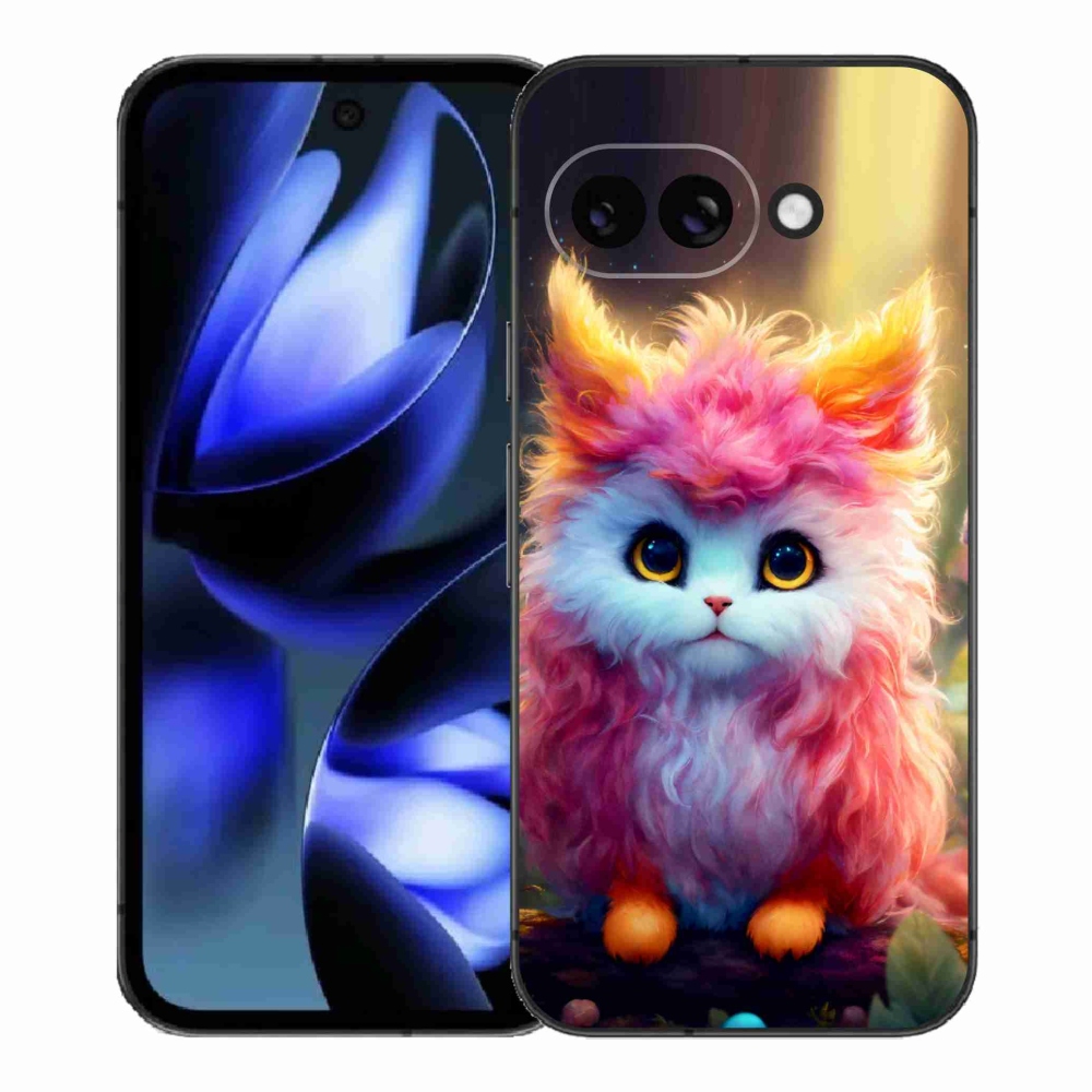 Gél borítás mmCase a Google Pixel 9a számára - aranyos cica 5