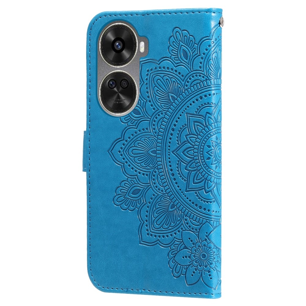 Mandala könyv tok Huawei Nova 12 SE-hez - kék