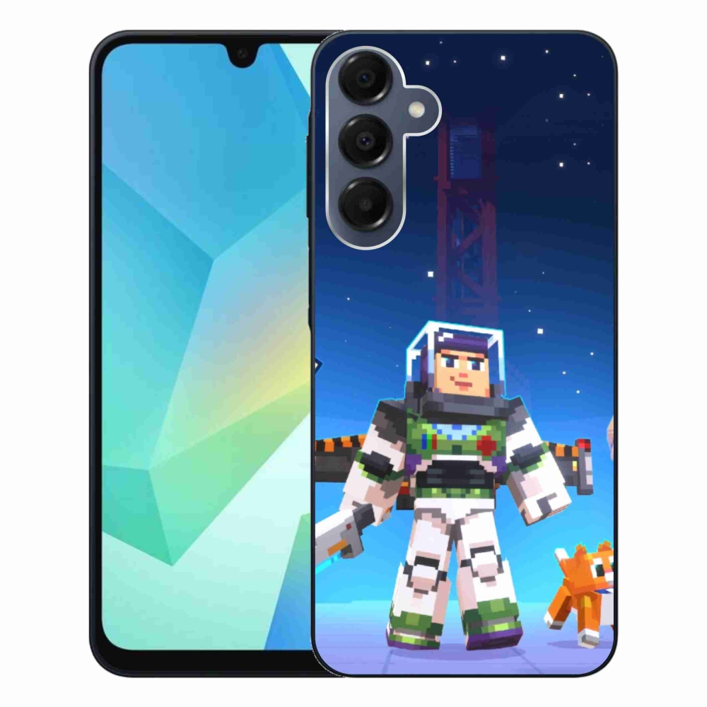 Gél borítás mmCase Samsung Galaxy A16 4G/5G készülékhez - minecraft 2