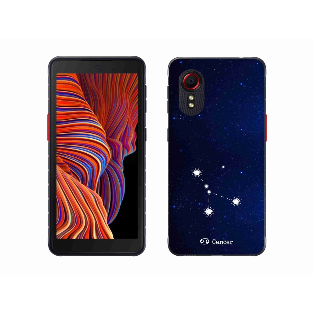 Gél borító mmCase a Samsung Galaxy Xcover 5 készülékhez - a Rák csillagképe