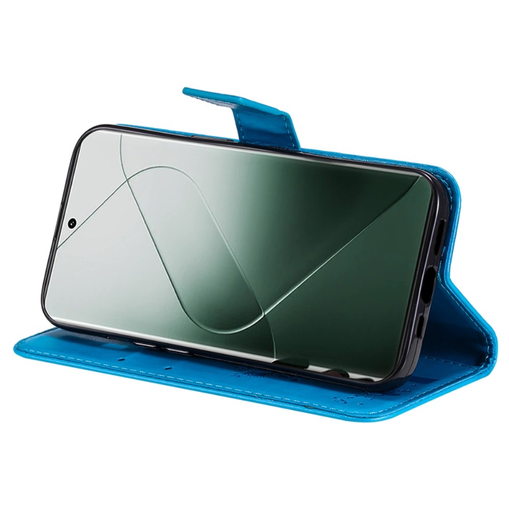 Fák könyve tok Xiaomi 14 Pro - kék