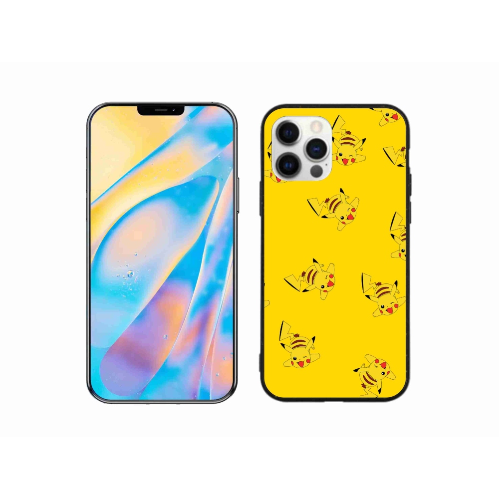 Zselés borítás mmCase iPhone 12 készülékhez - pikachu