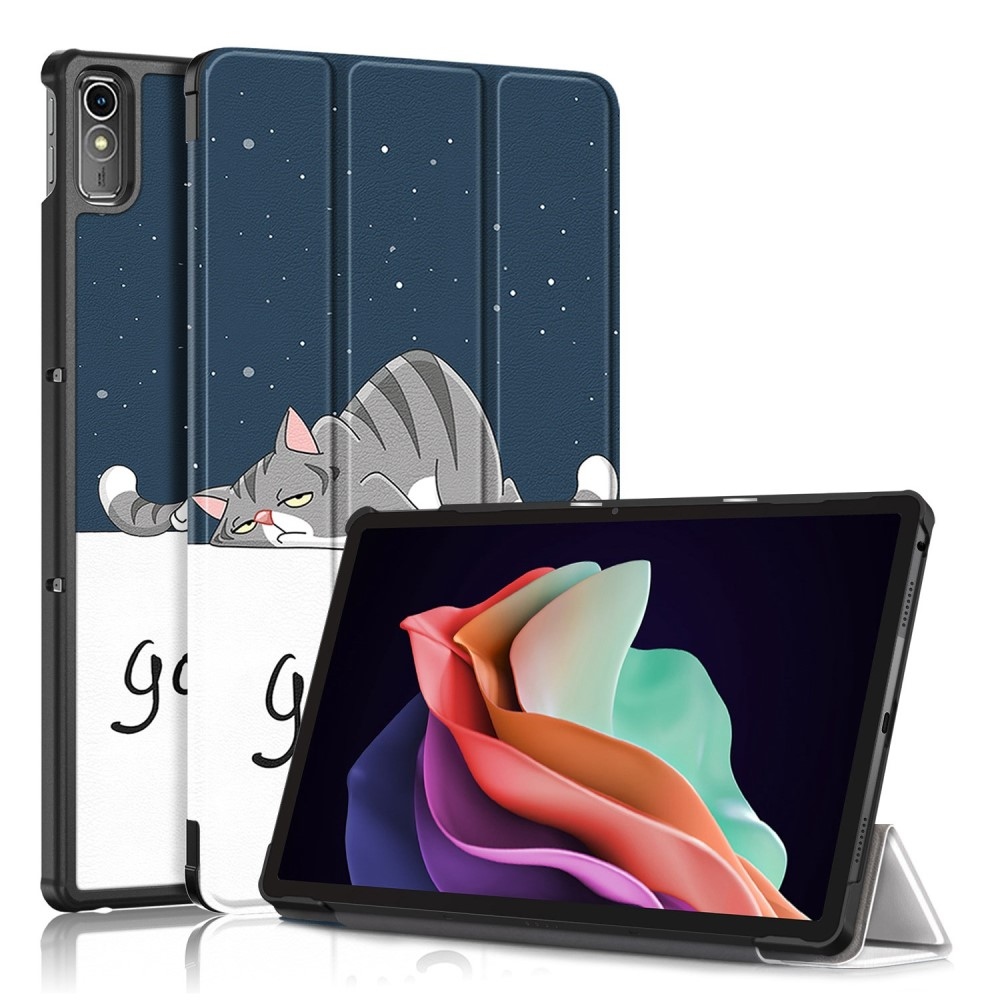 Patte intelligens záró tok Lenovo Tab P11 (2nd Gen) - macska