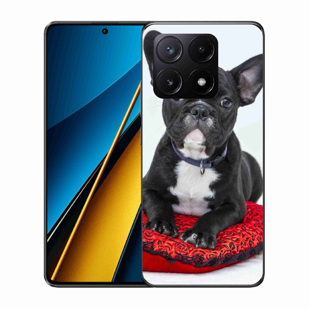 Gél tok mmCase a Xiaomi Poco X6 Pro 5G számára - bulldog
