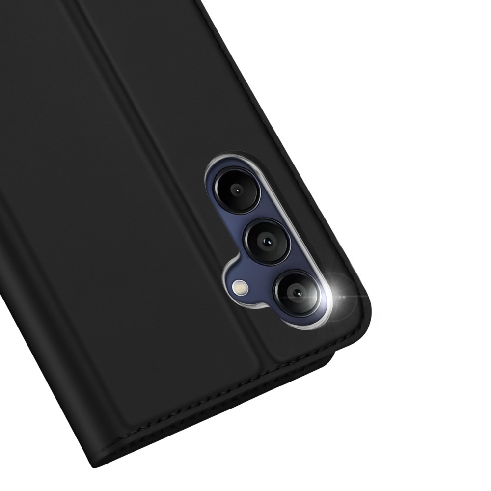 DUX könyvtáska Samsung Galaxy A16 4G/5G készülékhez - fekete