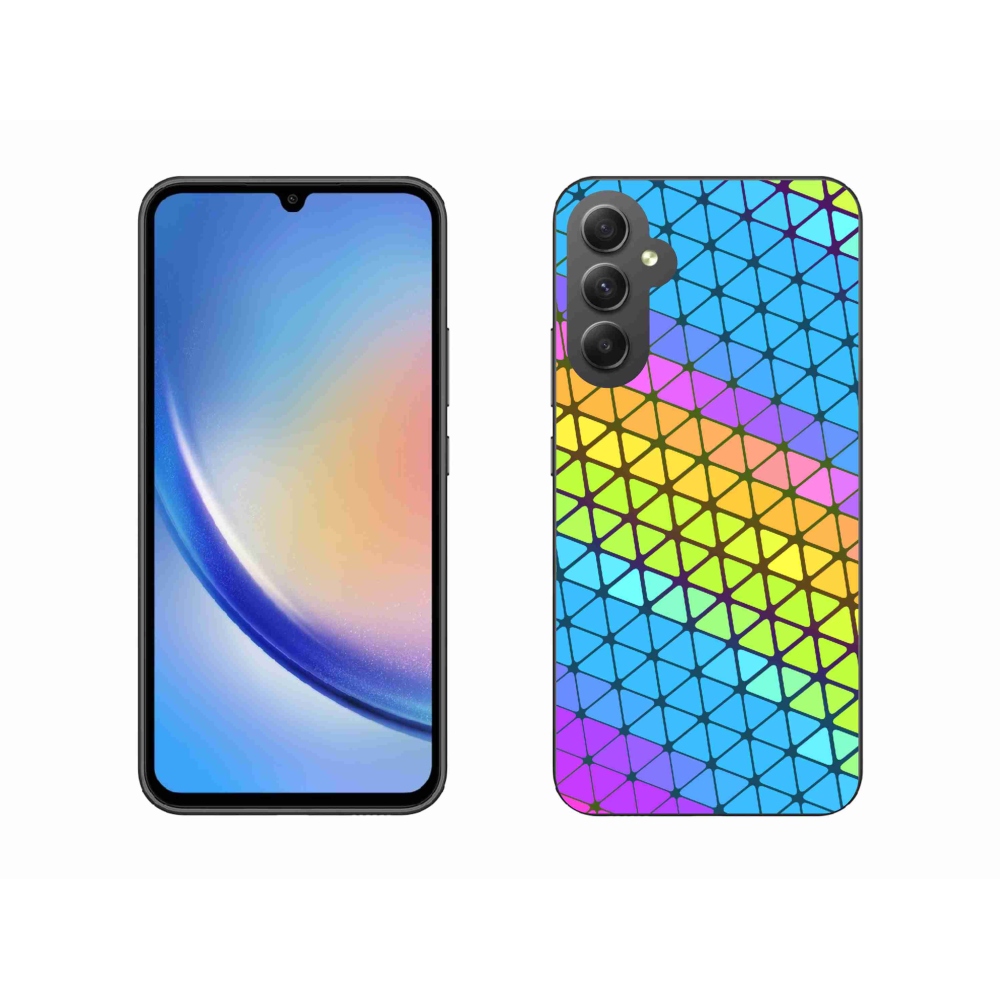 Zselés borítás mmCase Samsung Galaxy A34 5G - absztrakt motívum 16